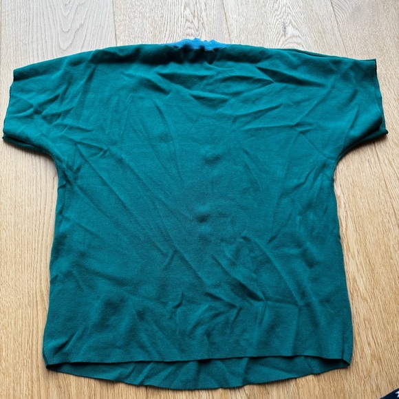 WEEKEND MAX MARA SHORT SLEEVES 2 TONE KNIT - XS - Picture 4 of 8